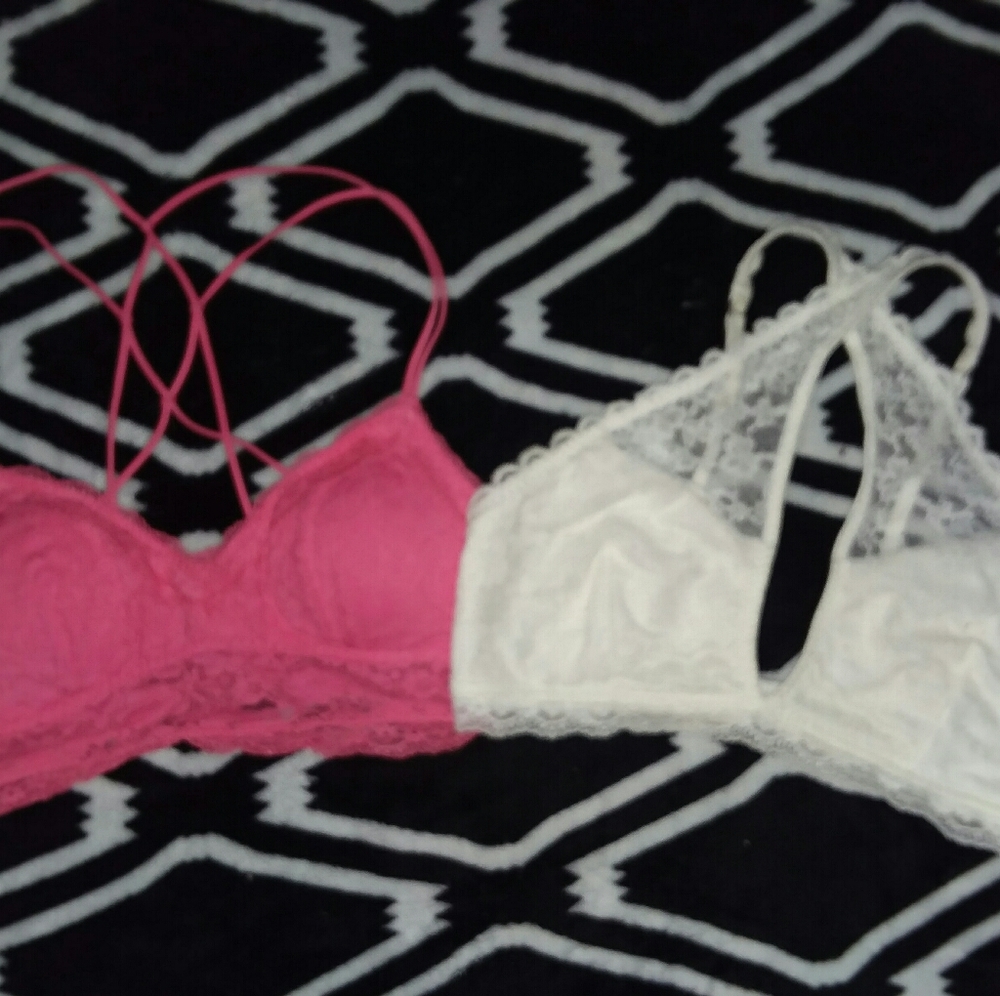 Lot of 2 Gilly Hicks Bralettes